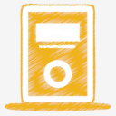 yellow,ipod