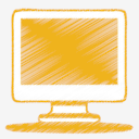 yellow,monitor