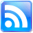 Blog,Rss,blue