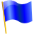 Blue,flag