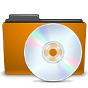 cd,folder,orange