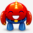 red,monster,happy