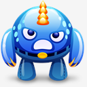 blue,monster,angry