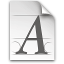 font