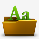 Fonts,Folder