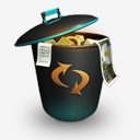 Full,Recycle,Bin