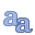 Case,Lowercase,Light,Blue