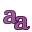 Case,Lowercase,Purple
