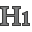H,Black