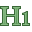 H,Green