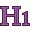 H,Purple