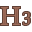H,Brown