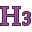 H,Purple