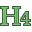 H,Green