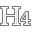 H,White