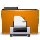 folder,orange,print