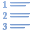 List,Ordered,Decimal,Light,Blue
