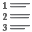List,Ordered,Decimal