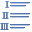 List,Ordered,Roman,Blue