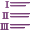 List,Ordered,Roman,Purple