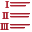 List,Ordered,Roman,Red