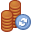 Coin,Stacks,Copper,Share