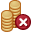 Coin,Stacks,Gold,Remove