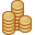 Coin,Stacks,Gold