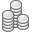 Coin,Stacks,Silver