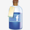Facebook,Bottle