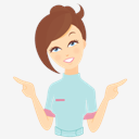 beauty,consultant,indicate,girl
