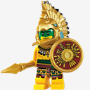 Lego,Aztec,Warrior