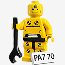 Lego,Crash,Test,Dummy