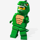 Lego,Lizard,Man