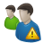 two,users,warning