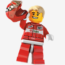 Lego,Racecar,Driver