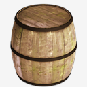 Barrel,Empty,Wooden,barrel