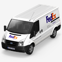 FedEx,Front,truck
