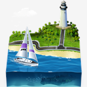 3d,lighthouse