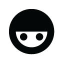 girl,monotone,smiley