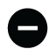 minus,monotone,round