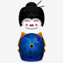 Japan,blue
