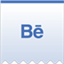 Behance,ribbon,hover