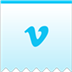 Vimeo,ribbon,hover
