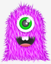 Purple,Monster