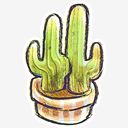 Flowerpot,Cacti