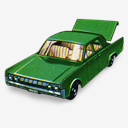 Lincoln,Continental,with,Open,Boot