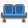 terminal,seats,blue
