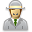 user,detective,gray