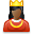user,queen,black